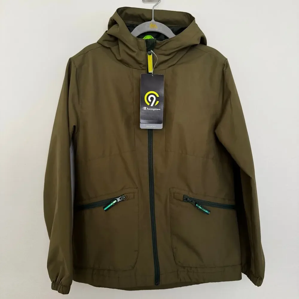Champion Rain Jacket in Cliffside Green